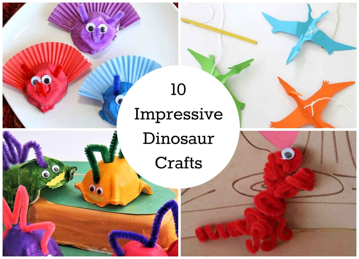 10件令人印象深刻的恐龙工艺品