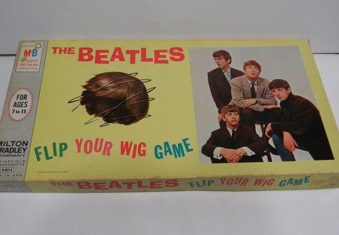The Beatles Flip Your Wig Board Game