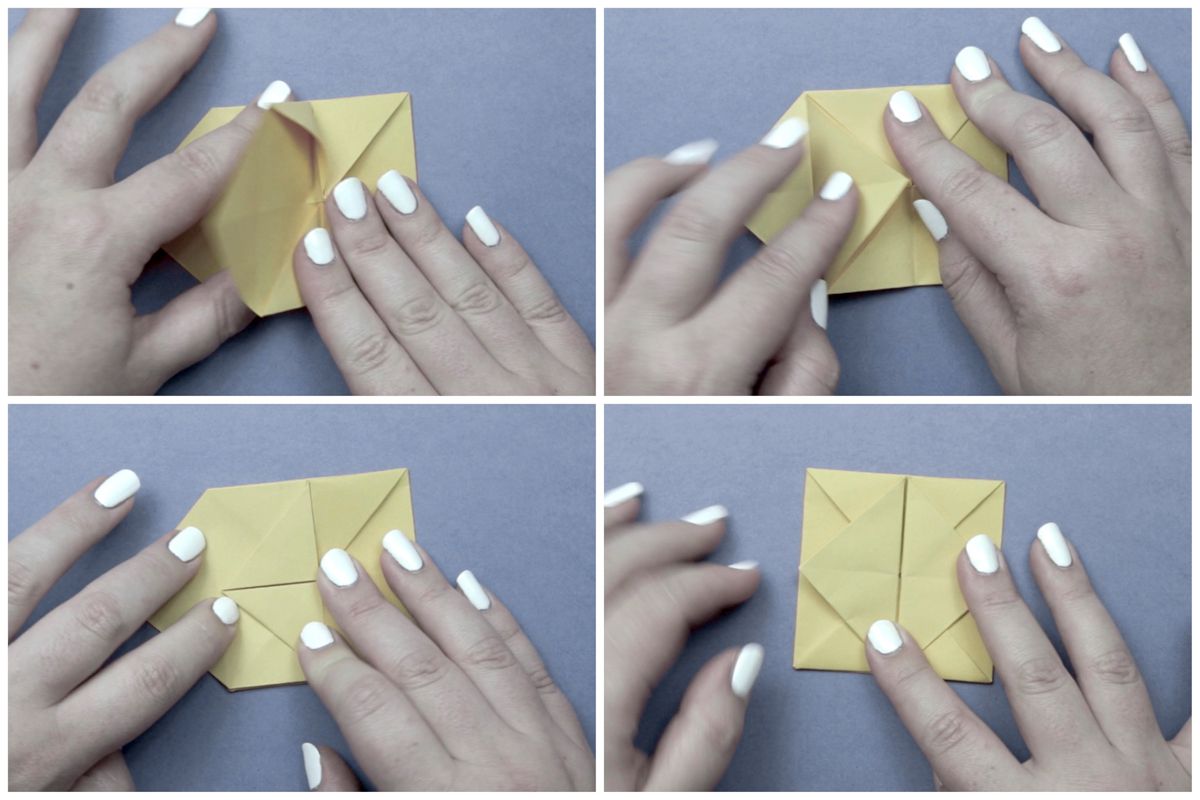 折纸信封盒教程
