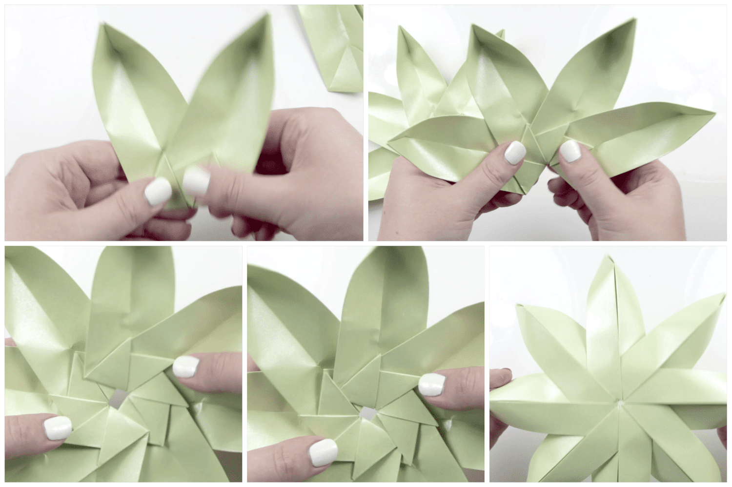 模块化折纸莲花10