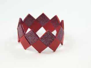 origami bracelet tutorial 00