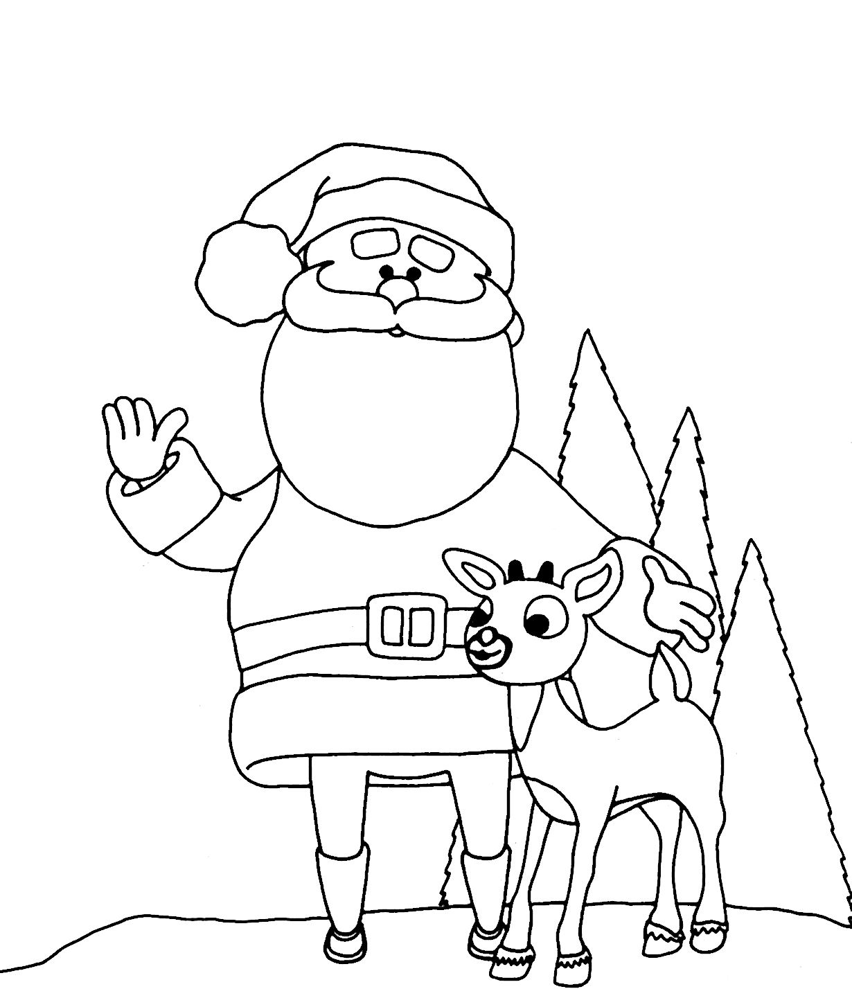 圣诞老人和鲁道夫
