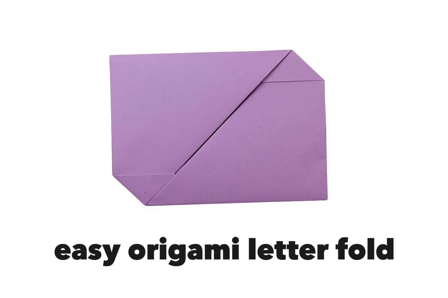 简易折纸字母折叠1