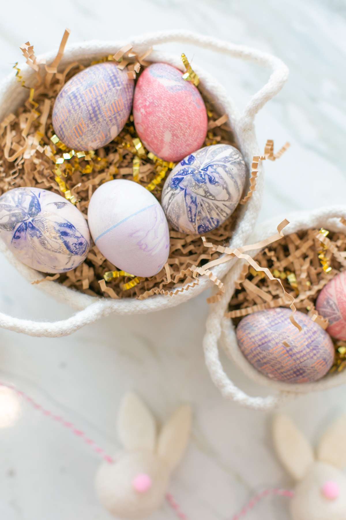 丝绸领带复活节彩蛋