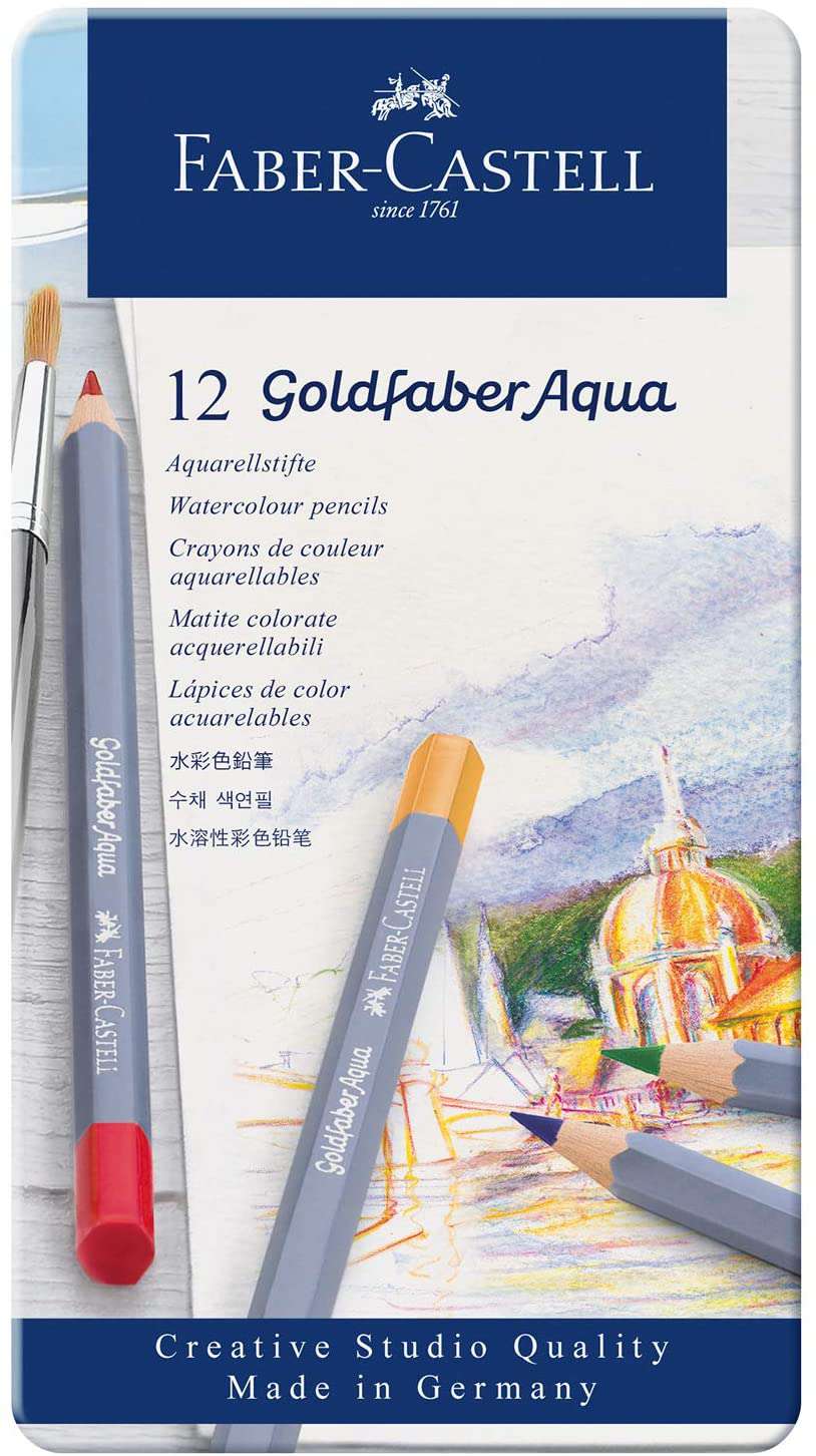 辉柏嘉Goldfaber Aqua水彩铅笔