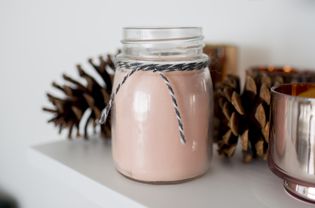 how to make homemade candles