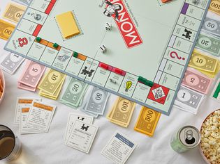 Monopoly board game properties