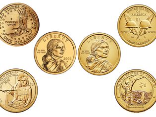 萨卡加维亚和美国本土一美元硬币