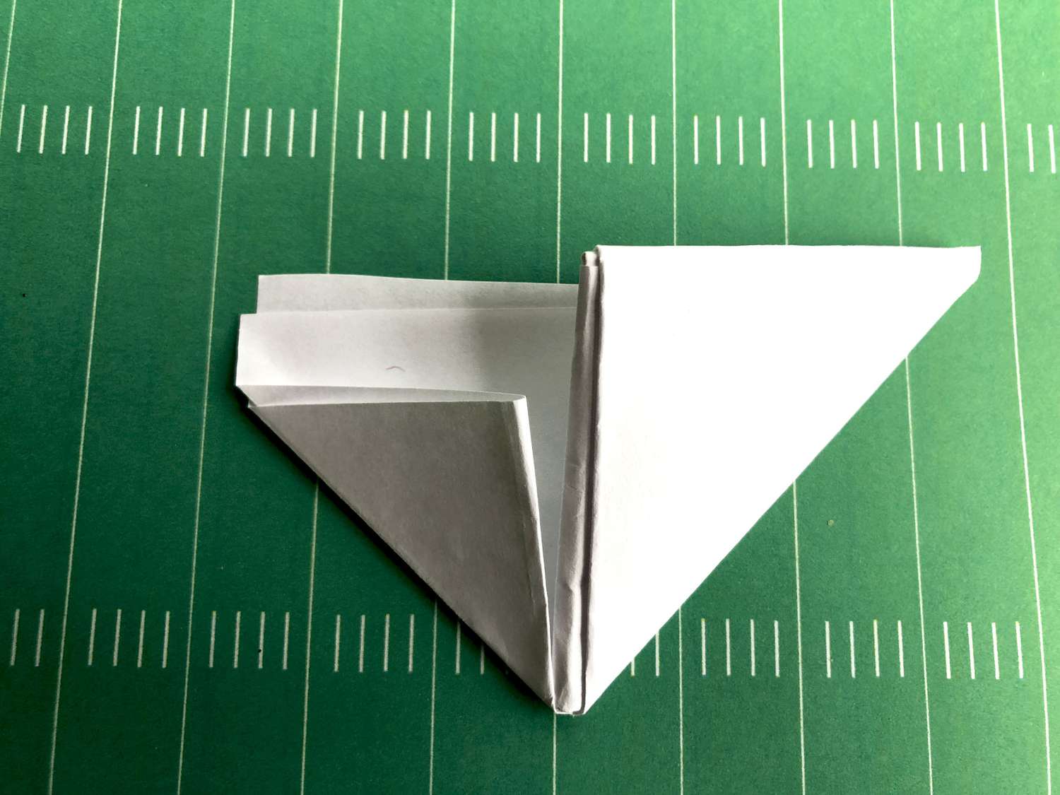 last football paper fold