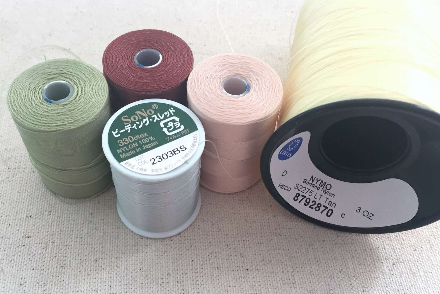 Assortment of Nylon Thread