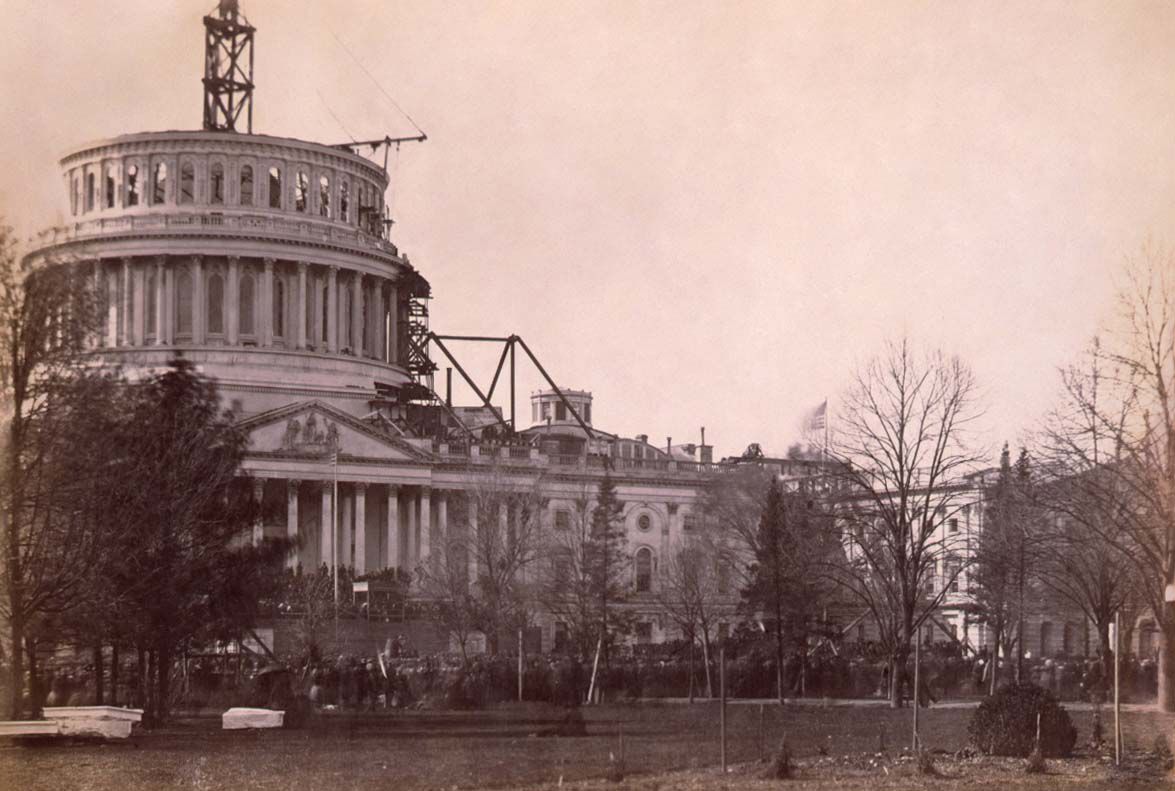 Unfinished Capitol Dome