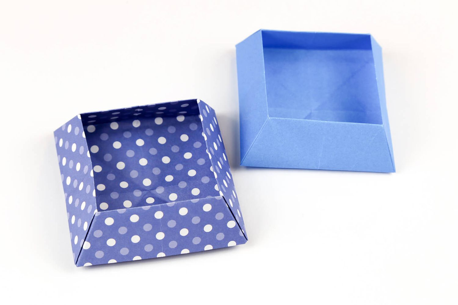 折纸方形零食盒教程1